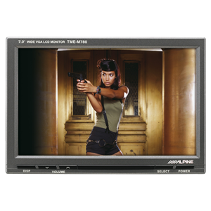 Alpine 7" monitor
