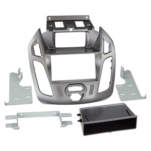2-DIN Radioramme Ford Transit Connect 13-18 Sølv