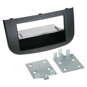 2-DIN radioramme m/lomme Mitsubishi Colt 2008- sort