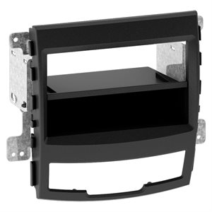 2-DIN radioramme m/lomme Ssangyong Korando 2010- sort