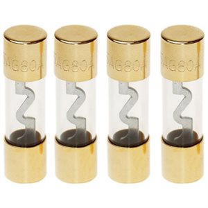 ACV AGU sikring 60amp 4stk guld