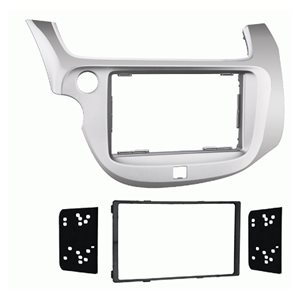 2-DIN radioramme Honda Fit/Jazz(GE) 2008-2015 sølv