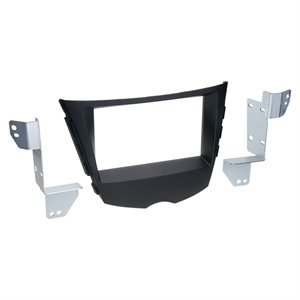 2-DIN radioramme Hyundai Veloster 2011- sort