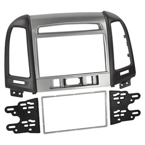 2-DIN radioramme Hyundai Santa Fe 2006- sort
