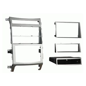 2-DIN radioramme m/lomme Hyundai Veracruz/ix55 sølv