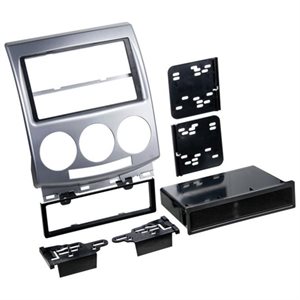 2-DIN kit Mazda 5  6/05->3/08 sølv