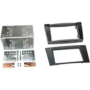 2-DIN kit Mercedes E-klasse, sort