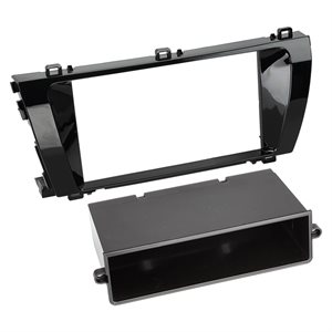 2-DIN facia Toyota m/lomme Corolla 2014- sort