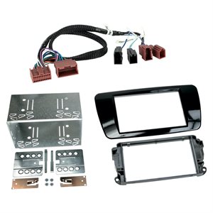 2-DIN radioramme Seat Ibiza (6J) piano sort/sele