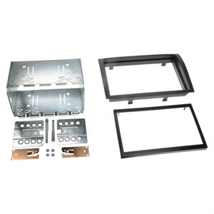 2-DIN radioramme Citroen/Fiat/Opel/Peugeot gummi touch