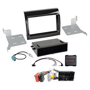 Komplet 2-DIN Kit m. rum Citroen/Fiat/Opel/Peugeot
