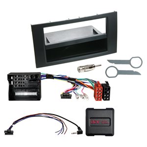 2-DIN kit m/lomme Ford- ratbetj./CAN Bus/antenne