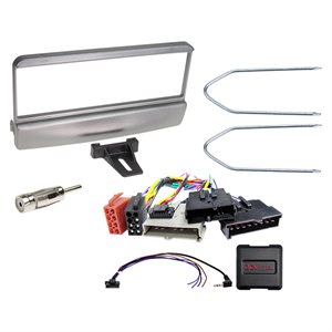 Komplet 1-DIN Kit Ford sølv 8Pin/8Pin/17Pin