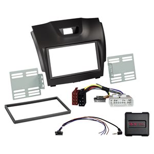 Komplet 2-DIN Kit Chevrolet/ Isuzu MU-X/D-Max 2012-2020
