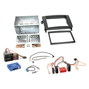 2-DIN kit Mercedes- ISO/Mini ISO Quadlock ratbetj.
