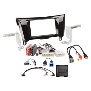 2-DIN kit Nissan Qashqai/X-Trail 20Pin/32Pin ratbetj.