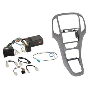Komplet 2-DIN Kit Opel Astra J 2009-2018 titan grey