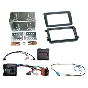2-DIN kit Seat/Skoda/VW forskellige ratbetj./antenne