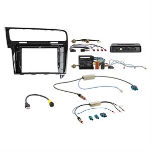 Komplet 10" VW Golf VII(AU) 2012-2020 LHD i-dapter