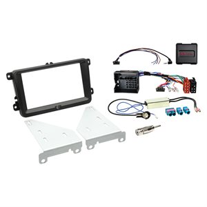 Komplet 2-DIN Kit Seat/Skoda/VW (Set) sort