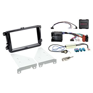 Komplet 2-DIN Kit Seat/Skoda/VW (Set) piano sort