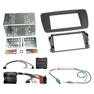 Komplet 2-DIN Kit Seat Ibiza 2008-2015 grå