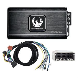 Phoenix Gold Jeep Dodge 4x125W Plug-N-Play forstærker