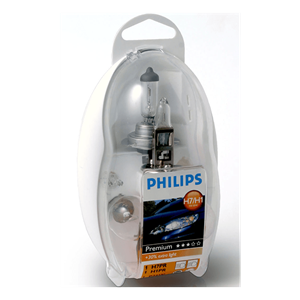 Philips h1/h7 reservepære kit