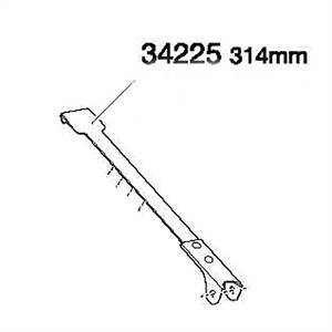 Thule øvre krog 314 mm