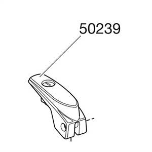 Thule spændebeslag med hul til lås