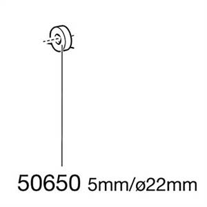 Thule plastskive 5mm ø20mm