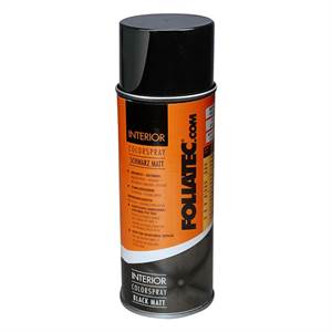 Foliatec Interiør Colour spray mat sort 400 ml