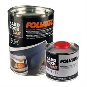 Foliatec strukturmaling 2K, Ultra-mat sort 2,5 ltr.