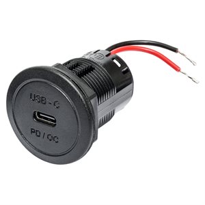 USB-C stik til indbygning 60W