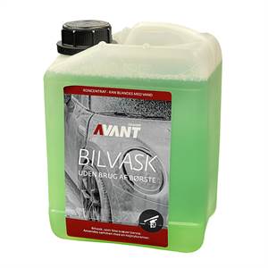 Avant bilvask - uden brug af børste 2,5L