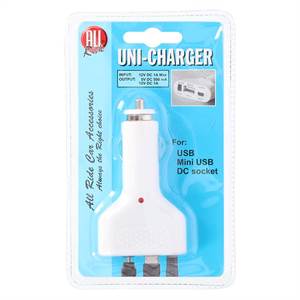 Oplader, Allride, USB, 12v
