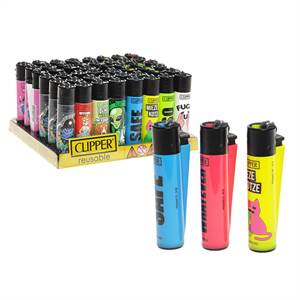 Clipper lighter med forskellige motiver