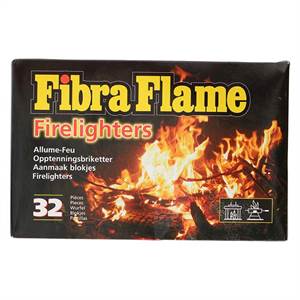 Fibra Flame, Optændingsblokke, 32 stk.