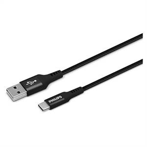 Philips USB kabel 2 meter USB-A til USB-C