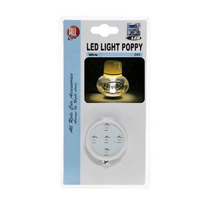 LED lys 24v i hvid til Poppy luftfrisker