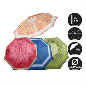 Parasol, frugt, Ø:1,9M