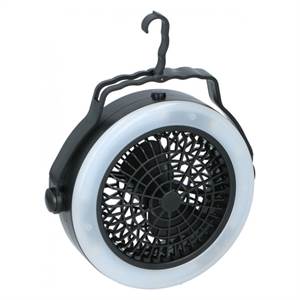 Blæser med indbygget lampe 19,5 x 6,3 cm