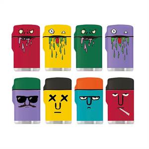 ZENGAZ Maxi Jet stormlighter Zombies & Faces 1 stk.