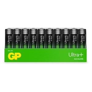 GP Ultra Plus Alkaline AA batteri 15AUP/LR6, 40-pak