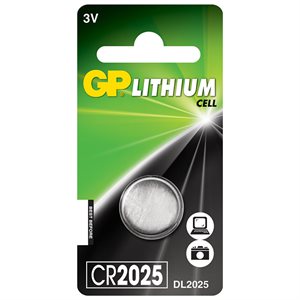 Gp cr2025 batteri stk.
