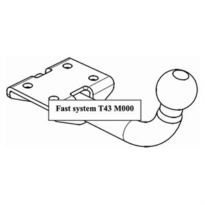Cykeltræk VW Up,Skoda Citygo, Seat Mii 01.2012-