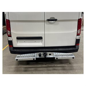 Universal trinbræt 2-delt  m. baksensor