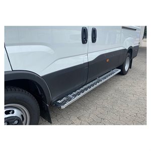 Universal sidetrin lang - skydedør og dør - Venstre