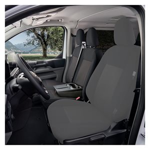 Sædeovertræk passagerside m/bord Transit Custom 2024-