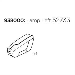 Thule lygte venstre til 917/918